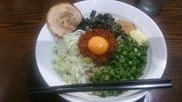 「台湾まぜそば￥780＋豚チャーシュー￥100」@二代目 むじゃきの写真