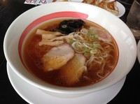 「極旨醤油ラーメンミックスランチ」@幸楽苑 ライフガーデンにらさき店の写真