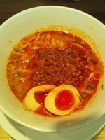 「海老担々麺（味玉トッピング）」@昇神 丸の内店の写真