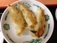 「ラ・餃・チャセット（半ラーメン＋餃子３個＋半チャーハン）」@日高屋 市川北口店の写真