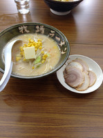 「牧場ラーメン(並 600円)チャーシュートッピング(200円)」@元祖石巻牧場ラーメンの写真