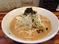 「銀だら搾りラーメン」@鮮魚らーめん 五ノ神水産の写真