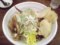 「限定冷やしまぜそば(800円)」@つけめんTETSU 赤羽店の写真