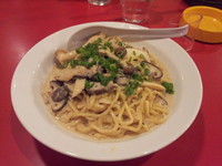 「【9月限定】ら～めん屋さんのカルボナーラ」@珍來 取手店の写真