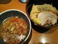「あさりと昆布出汁細つけ麺 （140910）」@麺屋 一燈 おかず市場 イートインコーナーの写真
