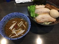 「つけ麺（中）＋たまご」@ラーメンつけ麺 奔放の写真