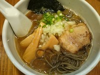 「【限定】烏賊煮干しそば ￥740」@麺屋たつみ 喜心 狭山店の写真