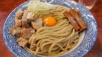 「冷やし汁なし麺」@自家製太麺 元気屋の写真