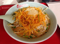 「みそネギラーメン」@くるまやラーメン 土気店の写真