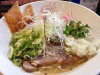 「桜花塩らぁめん」@麺匠 さくら咲く 阿波座本店の写真