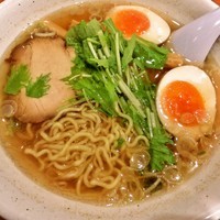 「りんどうラーメンとミニカレーセット(970円)」@麺屋りんどうの写真