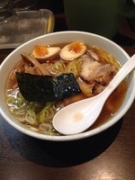 「醤油ラーメン（800円）」@中華そば いちやの写真