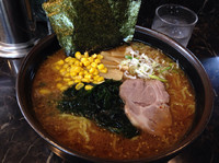 「味噌ラーメン（大盛り）720円＋120円」@ラーメン屋 麺一 溝の口店の写真