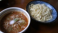 「つけそば 海老醤油 900円」@麺 一直の写真