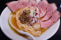 「チャーシュー塩そば＋揚げジャコ（サービス）」@麺処 晴の写真