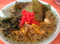 「みそラーメン 背脂 麺かため 600円」@ラーメンショップ 尾島店の写真