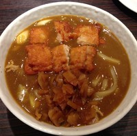 「カレーうどん（￥699）＋パリパリチキン（￥258）」@カレーハウスCoCo壱番屋 中区錦三丁目店の写真