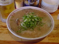 「ラーメン＋生ビール」@博多だるま 総本店の写真