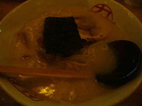 「九十九ラーメン」@九十九とんこつラーメン 恵比寿本店の写真