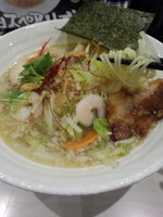 「極 海鮮野菜らーめん塩1,000円」@東京とんこつ ましこ亭 本店の写真