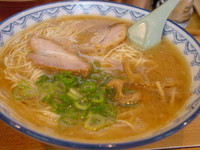 「ラーメン」@元祖赤のれん 節ちゃんラーメン 天神本店の写真