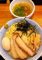 「【特製】淡麗塩つけ麺　1000円　サービス飯割」@塩つけ麺 灯花の写真