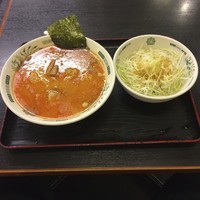 「ピリ辛とんこつネギラーメン」@日高屋 西新宿1丁目店の写真