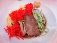 「冷し中華（和辛子多め）４００円」@博多天神 池袋店の写真