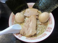 「中華ソバ（６９０円）＋味玉Ｗ＋和え玉」@中華ソバ 伊吹の写真