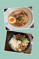 「鶏煮干しらーめん 醤油 800円 和え玉250円」@とんこつ屋 秀虎の写真