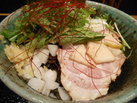 「【冷】　まぜそばブラック」@麺処ほおずきの写真