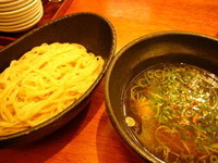 「太平つけ麺＋餃子定食」@ラーメン段七 新大阪店の写真
