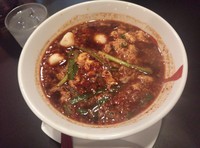 「ラーメン(6辛)(ちぢれ卵麺)」@辛獅子 本店の写真