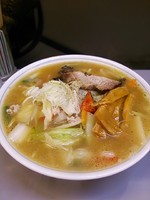 「野菜ラーメン(醤油味)900円」@七面の写真