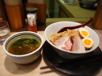 「特製塩つけ麺 1120円」@麺や 七彩 東京駅の写真