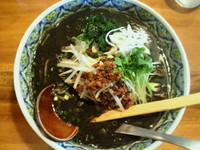 「四川黒胡麻坦々めん 750円」@飯坂ラーメン こぶしの写真