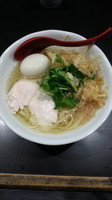 「鶏鮭塩麺  味玉」@超純水採麺 天国屋の写真