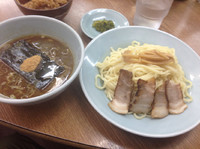 「つけめん＋チャーシューおこわ」@名代らーめん 航海屋 新宿店の写真