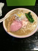 「[限定]濃厚煮干し中華そば」@666の写真