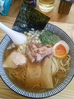 「煮干そば(白）大盛　780円」@中華そば よしかわの写真