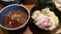 「特製あさりと昆布だしの細つけ麺￥1,000」@麺屋 一燈 おかず市場 イートインコーナーの写真