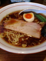 「支那そば」@白河手打中華そば ヱビスヤの写真