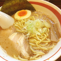 「ラーメン680円太麺大盛」@ラーメン長山の写真