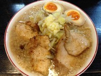 「☆魚郎らーめん☆味玉トッピング☆」@せたが屋 京急鶴見店の写真