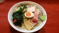 「貝出汁の冷やし塩ラーメン」@麺屋 こうじの写真