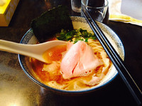 「煮干しそば チャーシュー丼」@中華そば 四つ葉の写真