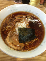 「中華そば550円」@中華そば たまやの写真