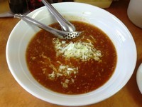 「坦坦麺　ライス付き　800円」@麺処 池田の写真