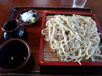 「もりそば550円」@手打そばうどん 愛宕の写真