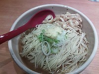 「かけそば大」@鶏と魚だしのつけめん哲 溝の口店の写真